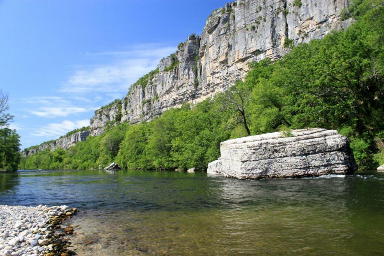 Mas Des Falaises Saint Alban Auriolles 외부 사진